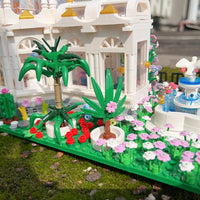 Thumbnail for Building Blocks Creator Expert MOC City Garden Square Bricks Toy - 11