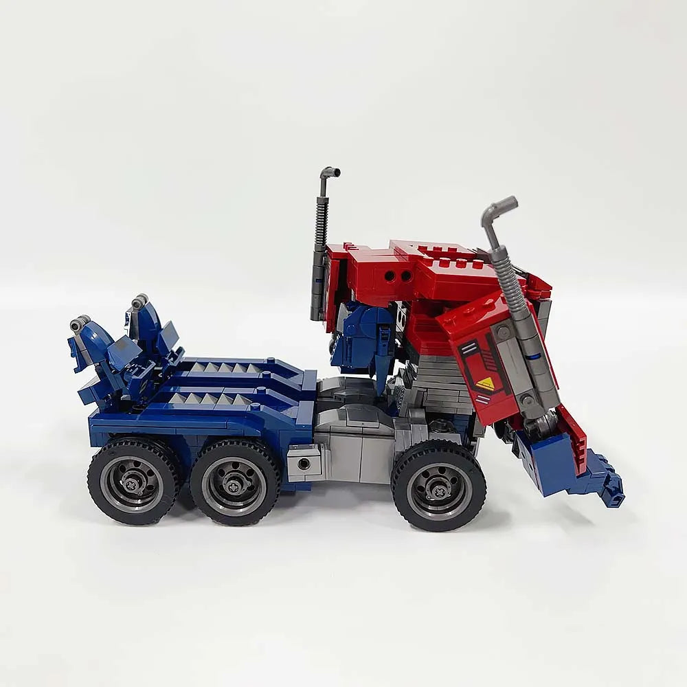 Building Blocks Movie Ideas Transform Optimus Prime Robot Bricks Toy - 15
