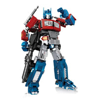 Thumbnail for Building Blocks Movie Ideas Transform Optimus Prime Robot Bricks Toy - 1