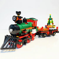 Thumbnail for Building Blocks Creator Expert The Railway Station At Christmas Bricks Toy - 17