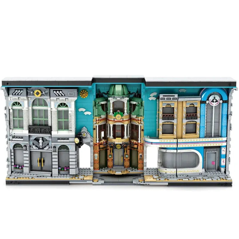 Building Blocks Harry Potter Streetscape Book of Architecture Bricks Toy - 3