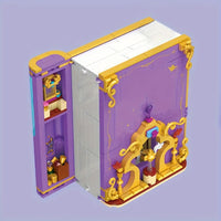 Thumbnail for Building Blocks Creator Expert Aladdin Magic Lamp 3D Book Bricks Toy - 1