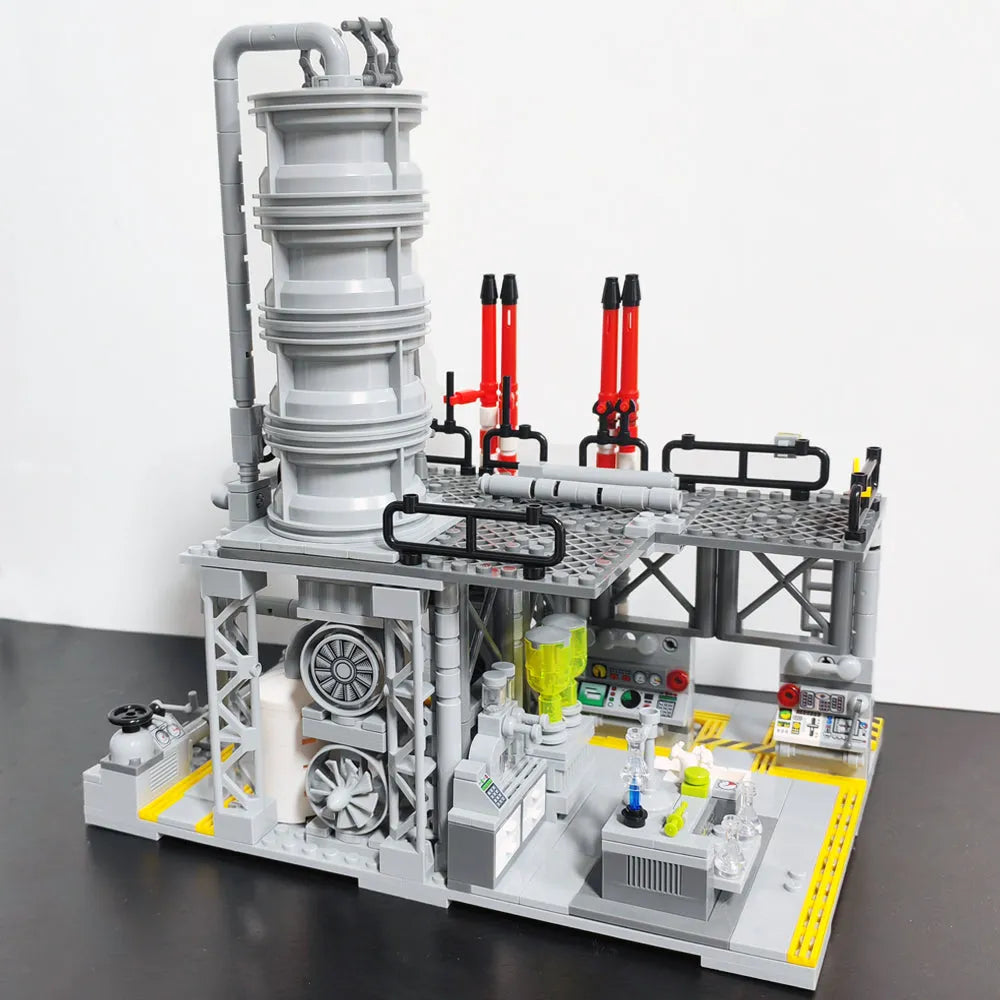 Creator Experts City Chemical Plant Bricks Toy
