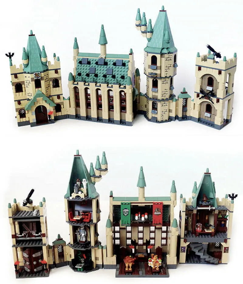 Building Blocks Movie Harry Potter MOC Hogwarts Castle Bricks Toy - 2