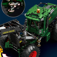 Thumbnail for Building Blocks Technic MOC Motorized Log Skidder Bricks Toy - 7