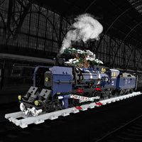 Thumbnail for Building Blocks Tech Motorized Oriental Express Simulation Train Bricks Toy - 2