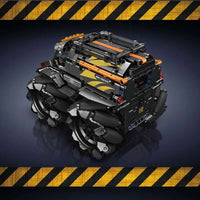 Thumbnail for Building Blocks Tech MOC RC Motorized Off Road ATV Bricks Toy - 4