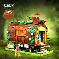 Thumbnail for Building Blocks Tech Creator Expert MOC Forest Train Bricks Toy - 2
