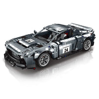 Thumbnail for Building Blocks Tech MOC Aston Martin Victor Sports Car Bricks Toy - 1