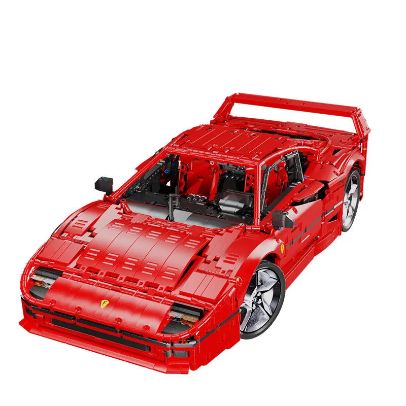 Building Blocks Technic MOC Ferrari F40 Racing Sports Car Bricks Toy - 1