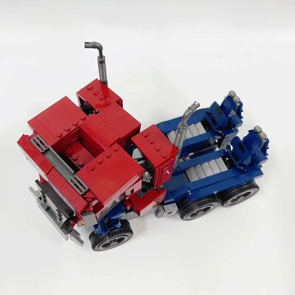 Building Blocks Movie Ideas Transform Optimus Prime Robot Bricks Toy - 6