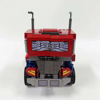 Thumbnail for Building Blocks Movie Ideas Transform Optimus Prime Robot Bricks Toy - 7