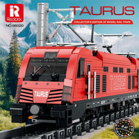Thumbnail for Building Blocks Tech Taurus European Electric Passenger Train Bricks Toy - 2