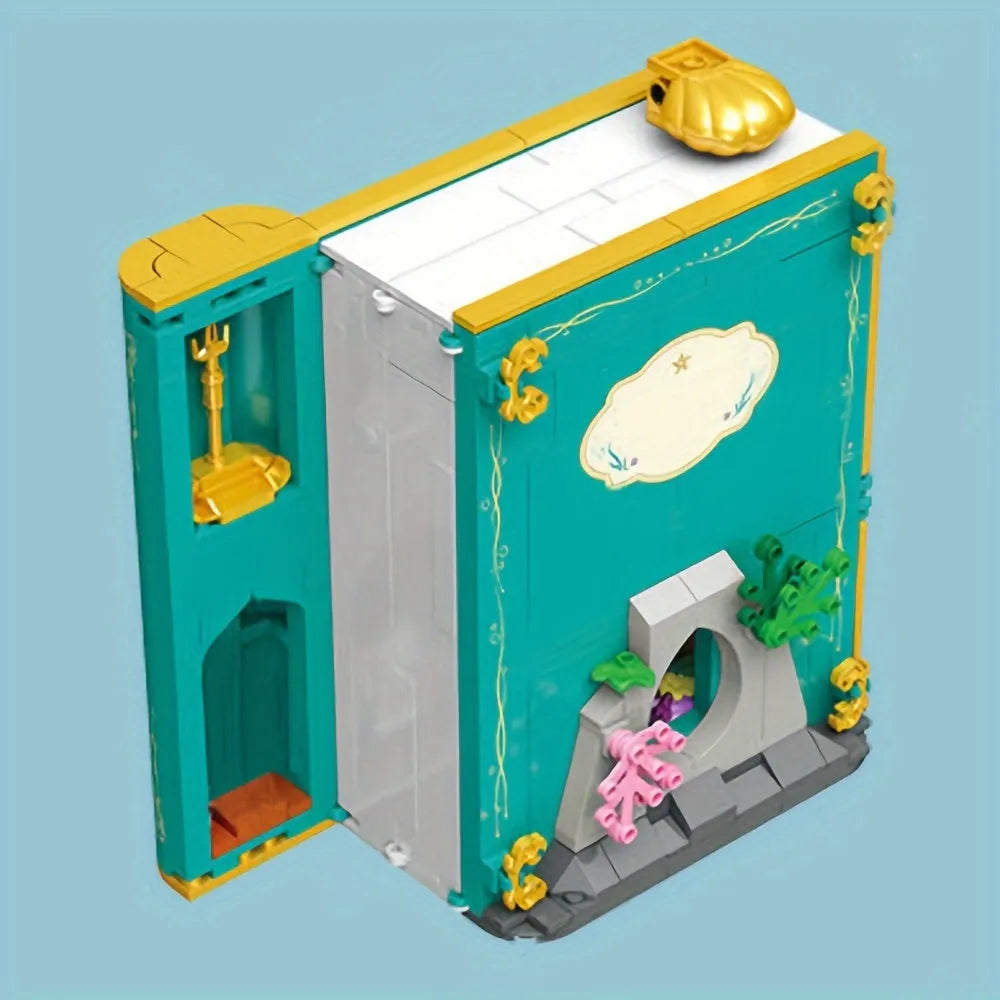 Building Blocks Creator Expert The Little Mermaid 3D Book Bricks Toy - 4