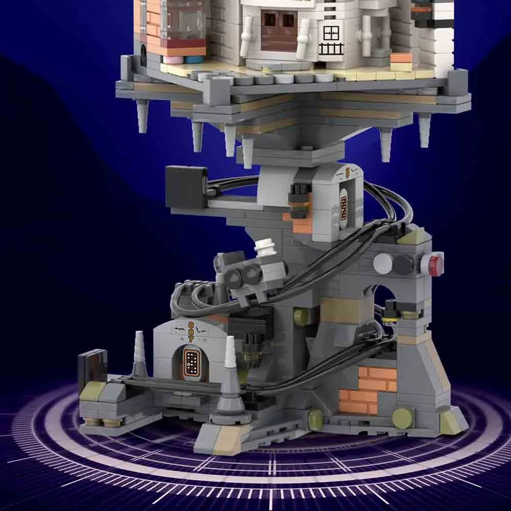 Building Blocks Movie Expert Harry Potter Gringotts Ghost Castle Bricks Toy - 4