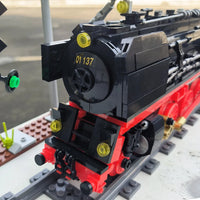 Thumbnail for Building Blocks Tech MOC City BR01 Simulation Train Bricks Toy - 8
