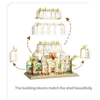 Thumbnail for Building Blocks Creator MOC City Dinosaur Museum MINI Bricks Toy - 3