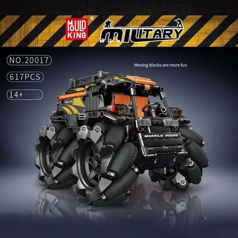 Building Blocks Tech MOC RC Motorized Off Road ATV Bricks Toy - 2