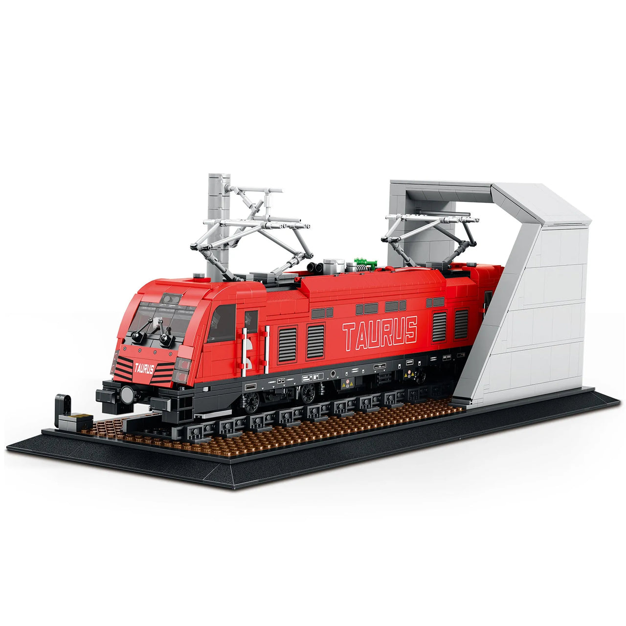 Building Blocks Tech Taurus European Electric Passenger Train Bricks Toy - 1