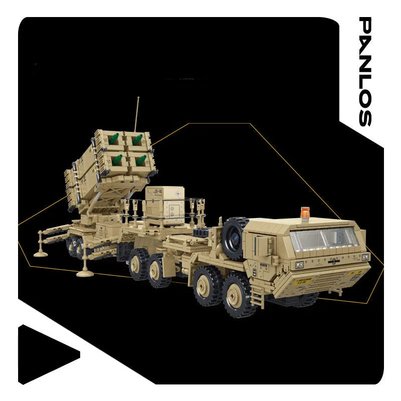 Building Blocks Tech Military MOC M983 Missile Truck Bricks Toy - 5