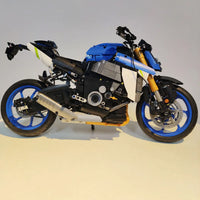 Thumbnail for Building Blocks Tech MOC Suzuki GSX S1000 Motorcycle Bricks Toy - 8