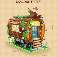 Thumbnail for Building Blocks Tech Creator Expert MOC Forest Train Bricks Toy - 3