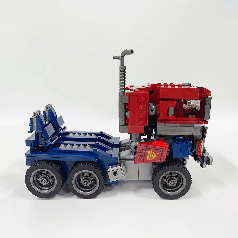 Building Blocks Movie Ideas Transform Optimus Prime Robot Bricks Toy - 8