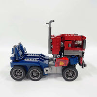 Thumbnail for Building Blocks Movie Ideas Transform Optimus Prime Robot Bricks Toy - 8