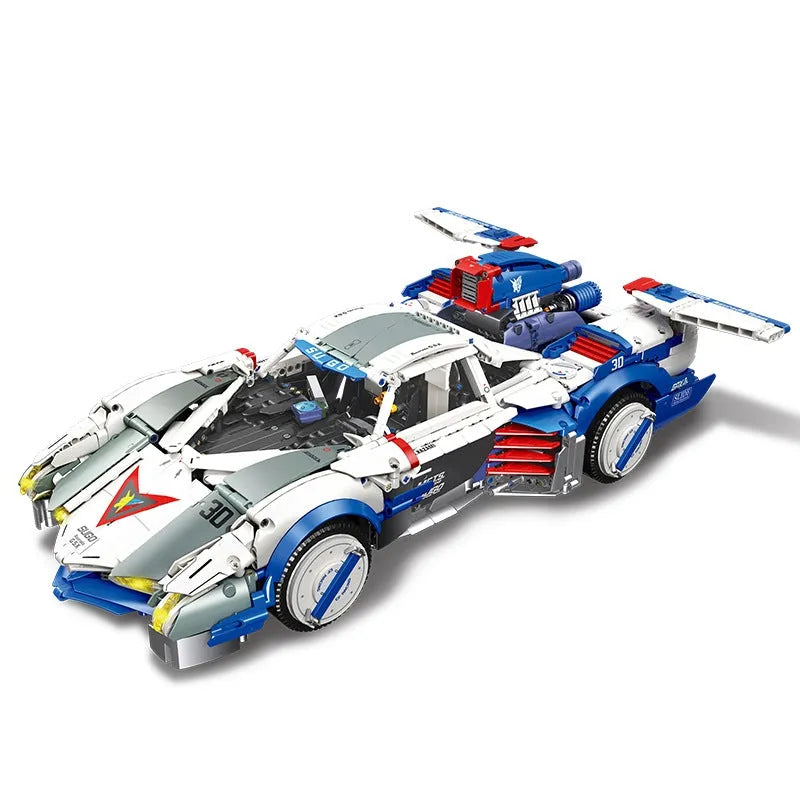 Building Blocks Technic MOC SUGO Asurada GSX Sports Car Bricks Toy - 1