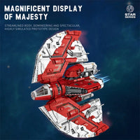 Thumbnail for Building Blocks Star Wars MOC UCS T6 Shuttle Spacecraft Bricks Toy - 8