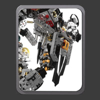 Thumbnail for Building Blocks Mech MOC Metamorphic Bumblebee Robot Bricks Toy - 4