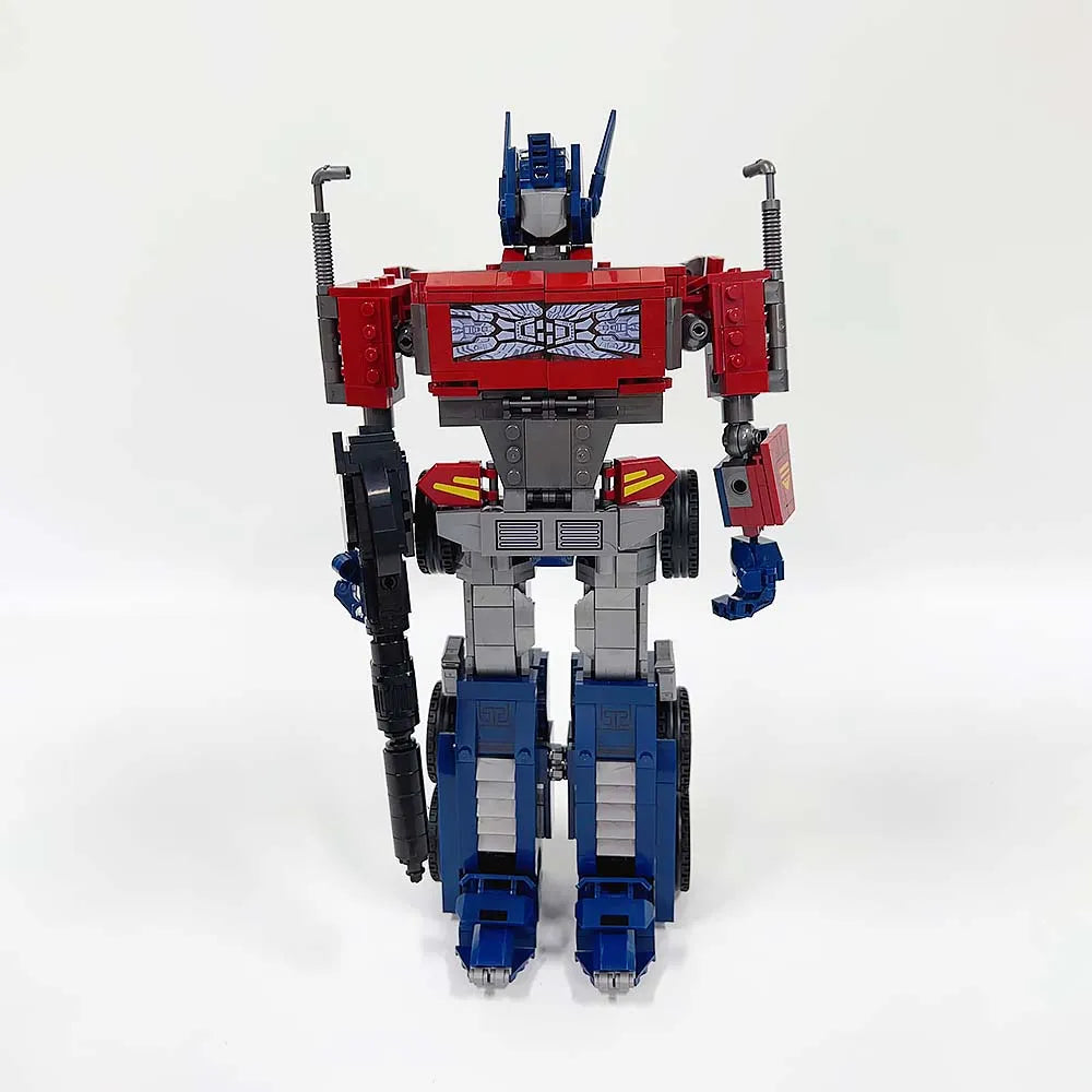 Building Blocks Movie Ideas Transform Optimus Prime Robot Bricks Toy - 9