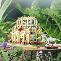 Thumbnail for Building Blocks Creator MOC City Dinosaur Museum MINI Bricks Toy - 4