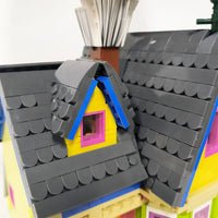 Thumbnail for Building Blocks Expert Creator MOC Balloon Up House Bricks Toy - 6