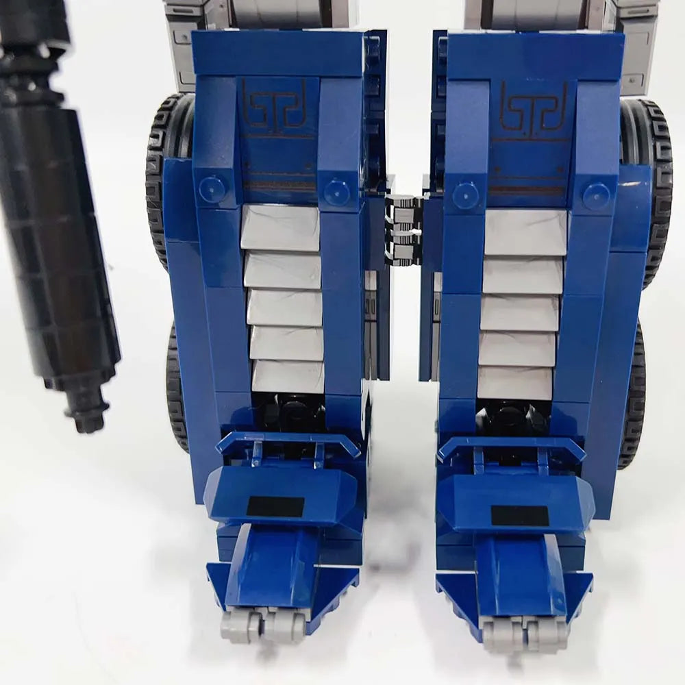 Building Blocks Movie Ideas Transform Optimus Prime Robot Bricks Toy - 10