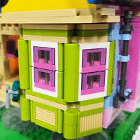 Thumbnail for Building Blocks Expert Creator MOC Balloon Up House Bricks Toy - 7
