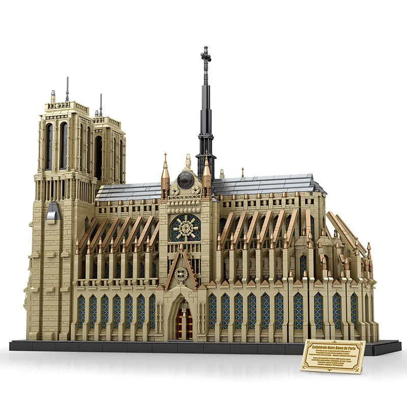 Building Blocks Creator Expert Cathedral Of Notre Dame Bricks Toy - 1