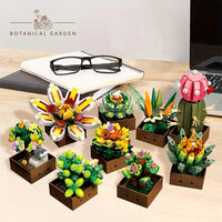 Thumbnail for Building Blocks Creator Expert Ideas Botanical Garden Bricks Toy - 2