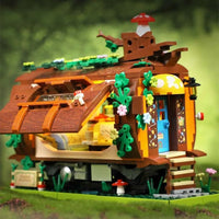 Thumbnail for Building Blocks Tech Creator Expert MOC Forest Train Bricks Toy - 4