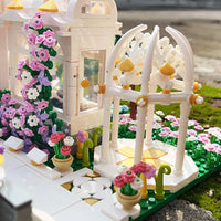 Thumbnail for Building Blocks Creator Expert MOC City Garden Square Bricks Toy - 8