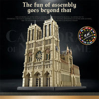 Thumbnail for Building Blocks Creator Expert Cathedral Of Notre Dame Bricks Toy - 3