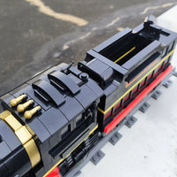 Thumbnail for Building Blocks Tech MOC Leader Simulation City Train Bricks Toy - 12