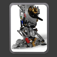 Thumbnail for Building Blocks Mech MOC Metamorphic Bumblebee Robot Bricks Toy - 6