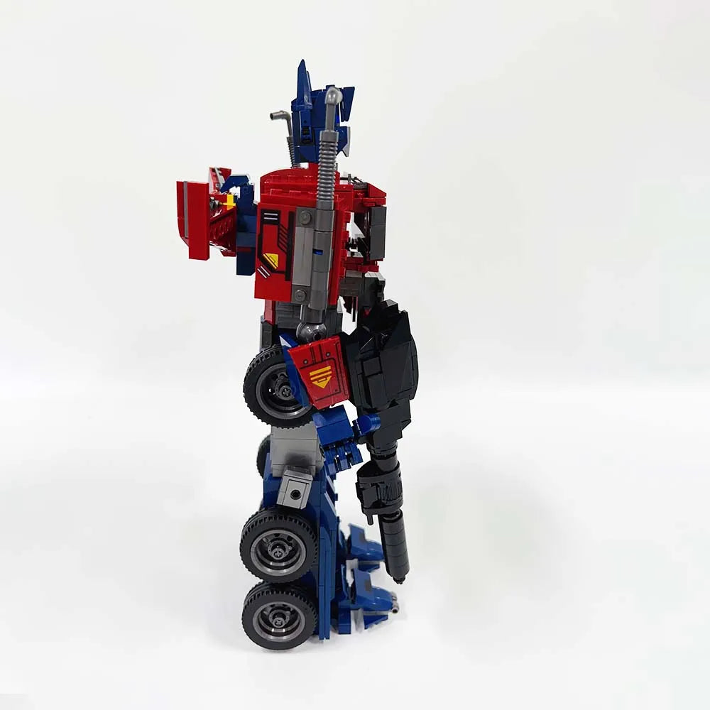 Building Blocks Movie Ideas Transform Optimus Prime Robot Bricks Toy - 11