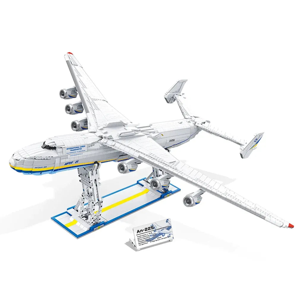 Building Blocks Tech Creator Expert MOC Antonov An - 225 Bricks Toy - 1