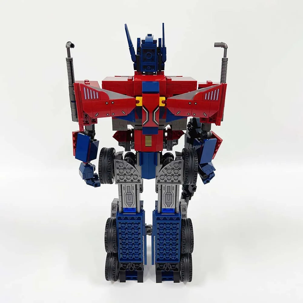 Building Blocks Movie Ideas Transform Optimus Prime Robot Bricks Toy - 12