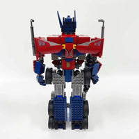 Thumbnail for Building Blocks Movie Ideas Transform Optimus Prime Robot Bricks Toy - 12
