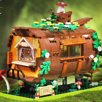 Thumbnail for Building Blocks Tech Creator Expert MOC Forest Train Bricks Toy - 6