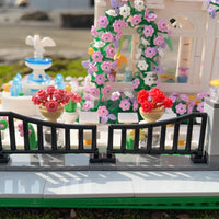 Thumbnail for Building Blocks Creator Expert MOC City Garden Square Bricks Toy - 10