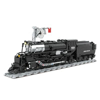Thumbnail for Building Blocks Tech MOC Big Boy Simulation City Train Bricks Toy - 1